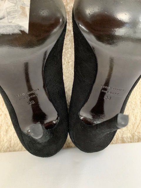 Balmain Damenschuhe: Balmain Christophe Decarnin pumps suede – Neu und originalverpackt aus Dallenwil von ZD2019 8