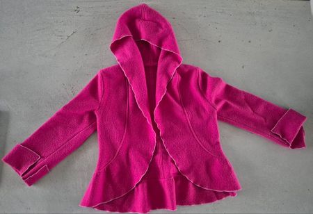 Einzigartige Jacke 100% Wolle, massgeschneidert