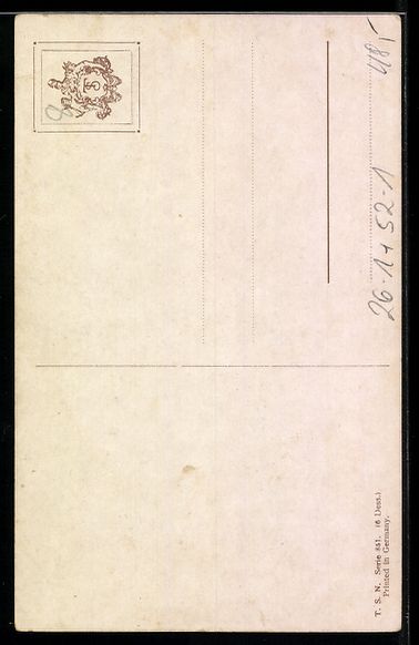 Cartoline postali: Arthur Thiele: Der Mutterliebe zarte Sor – Usato da Berlin venduto da bartko-reher 1