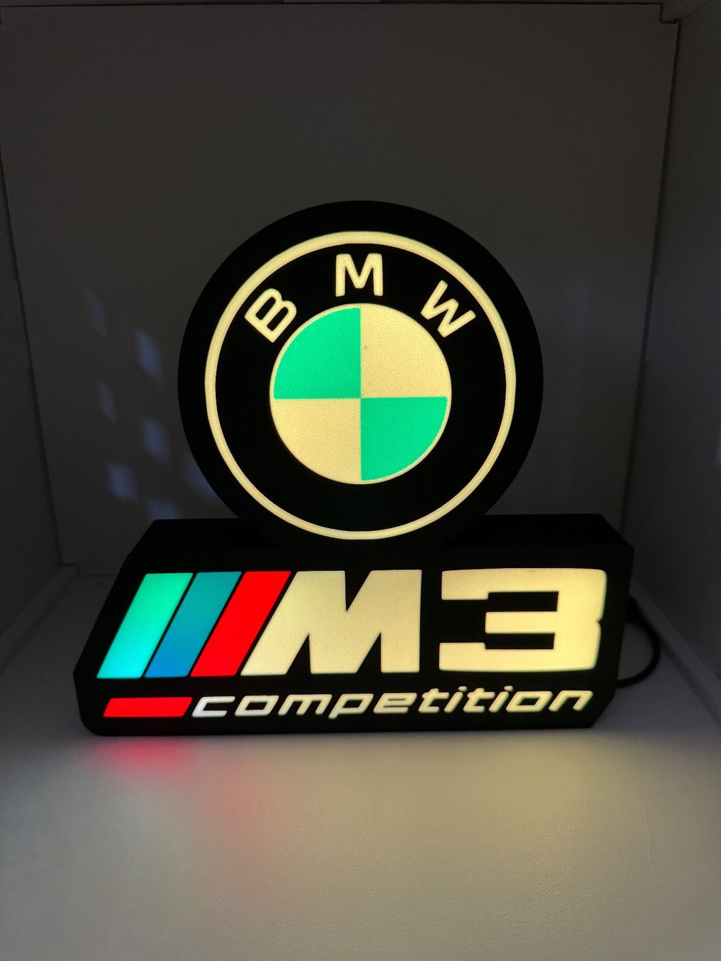 Lampade: Lightbox lumière led BMW Competition – Nuovo (secondo la descrizione) da Vicques venduto da PAMB3D 9