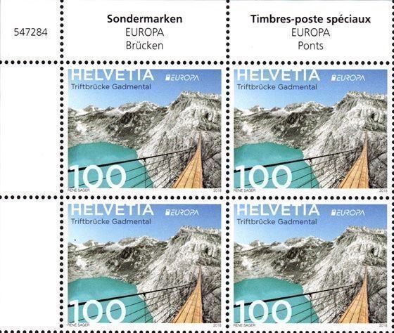 Tutti i francobolli: 2 Viererblöcke EUROPA Brücken** – Nuovo (secondo la descrizione) da Dottikon venduto da haeusibuh5 2