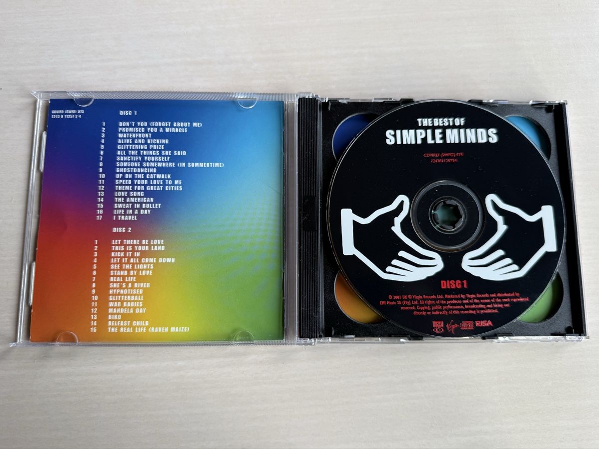 CDs: Simple Minds - The Best of, Doppel-CD – Gebraucht aus Oberried Brienz von Chyara 2
