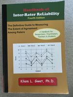 Handbook of Inter-Rater Reliability, 4th Ed., Measuring Agre