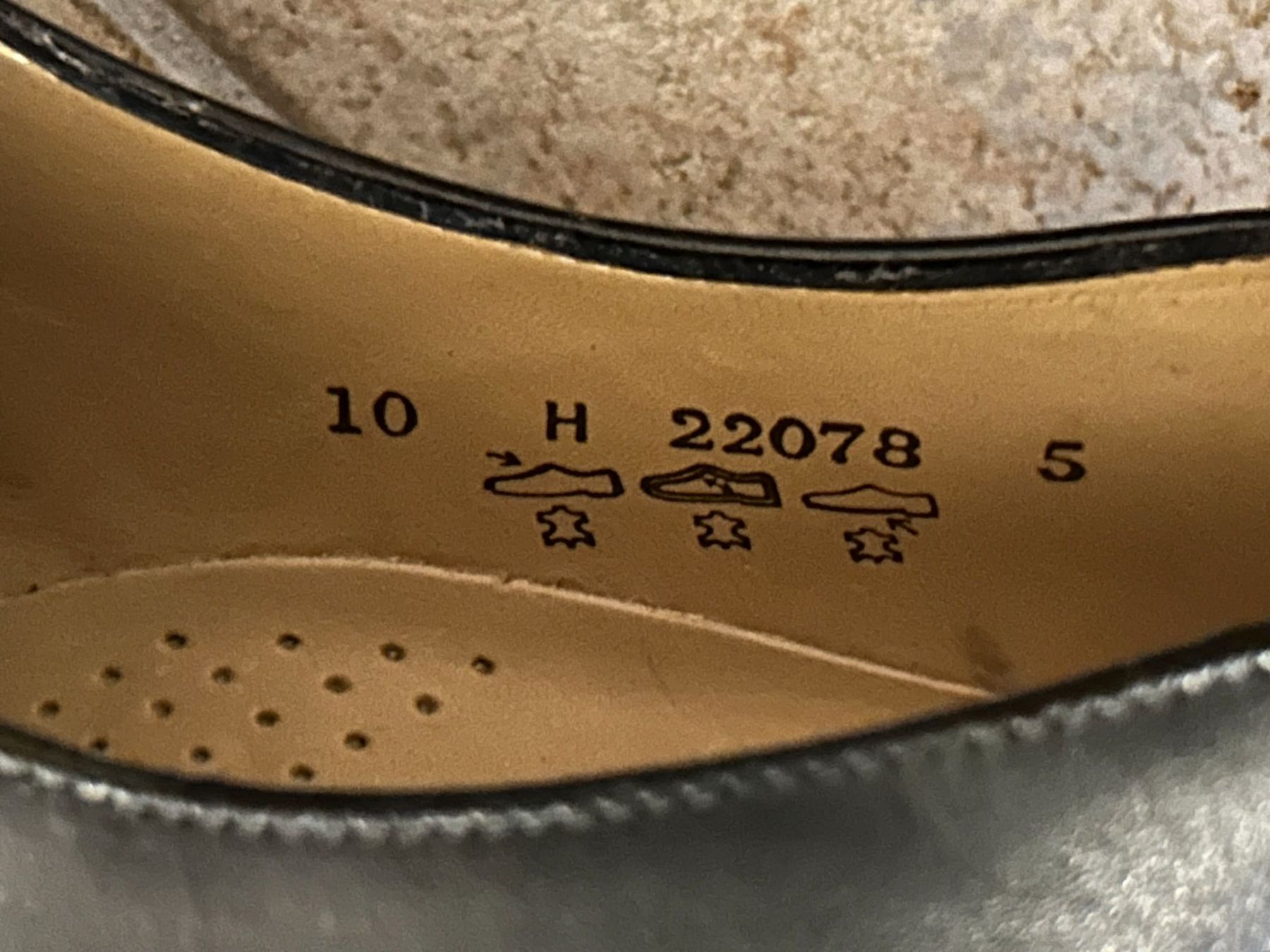 Scarpe da uomo: Denkstein rahmengenähter Herrenschuh – Nuovo (secondo la descrizione) da Veltheim venduto da rog_vm8n 4