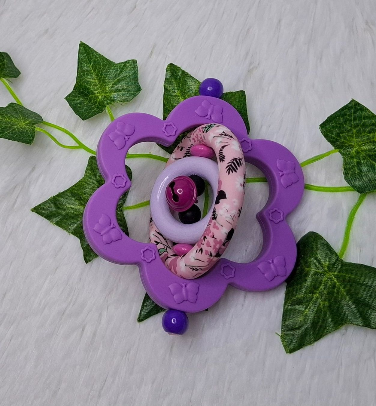 Succhiotti & catenelle porta ciuccio: Div. Greifling Blume (Einzelstücke) – Nuovo e nell'imballaggio originale da Oberurnen venduto da rotty80 3