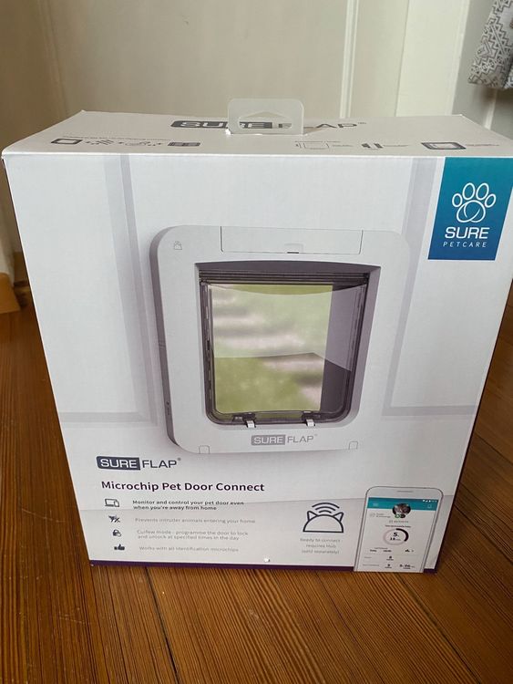 Katzenklappe SureFlap Microchip Haustierklappe XXL Connect Kaufen auf Ricardo