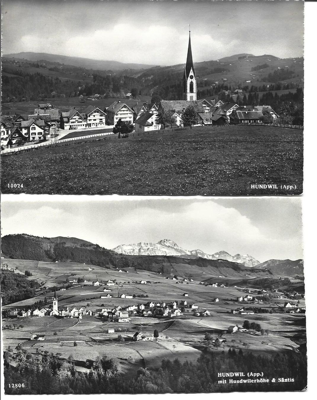Cartes postales: AK  Hundwil  AR  2x – D'occasion à Appenzell par mai25