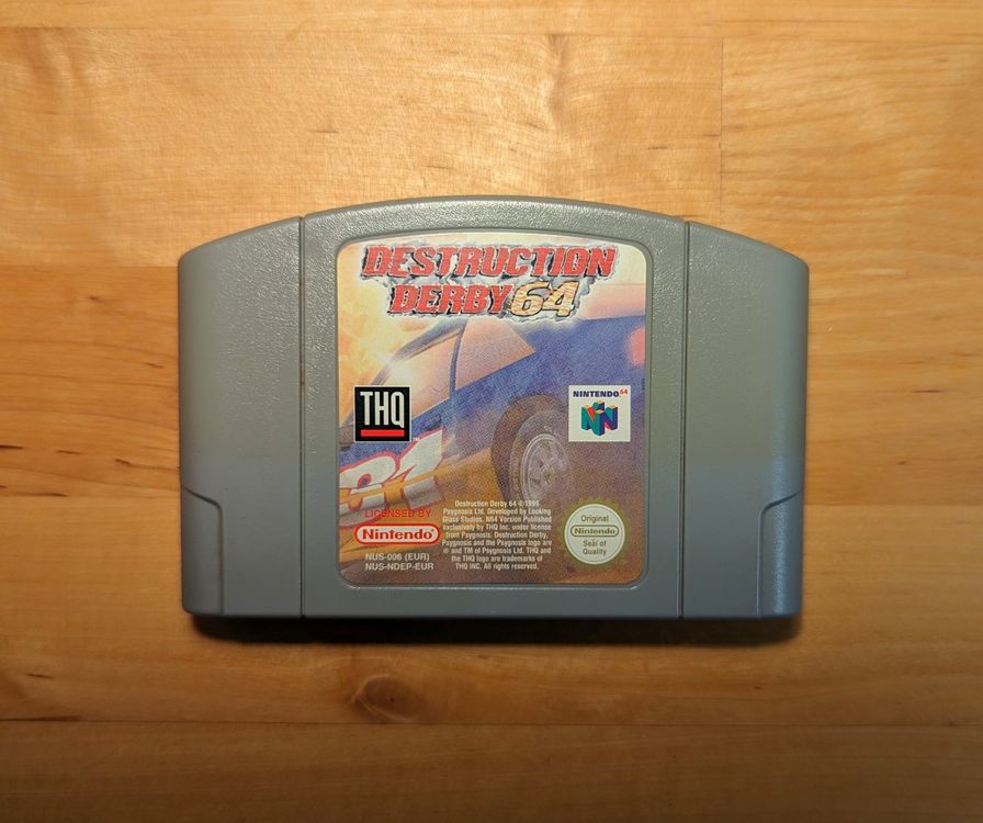 Destruction Derby N64 Nintendo 64 Kaufen auf Ricardo