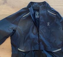 Laufjacke On Running Wetterfest Schwarz Grösse S