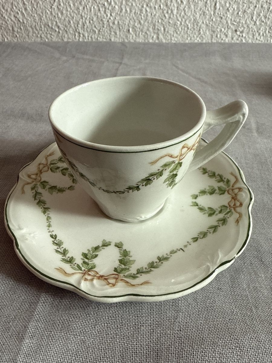 Tassen: Grindley Neuchatel, Tasse mit Unterteller, Antik – Gebraucht aus Zürich von d.reitzer