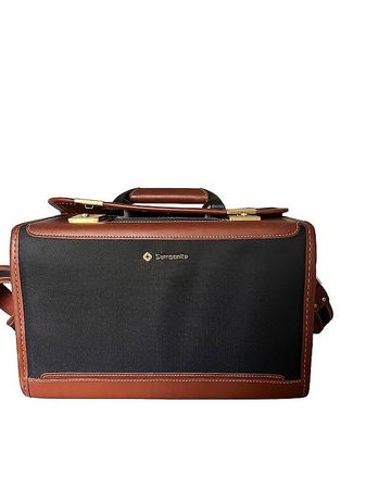  Samsonite Vintage Reisetasche  Set Schwarz-Braun