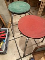 2 Hocker 70er jahre