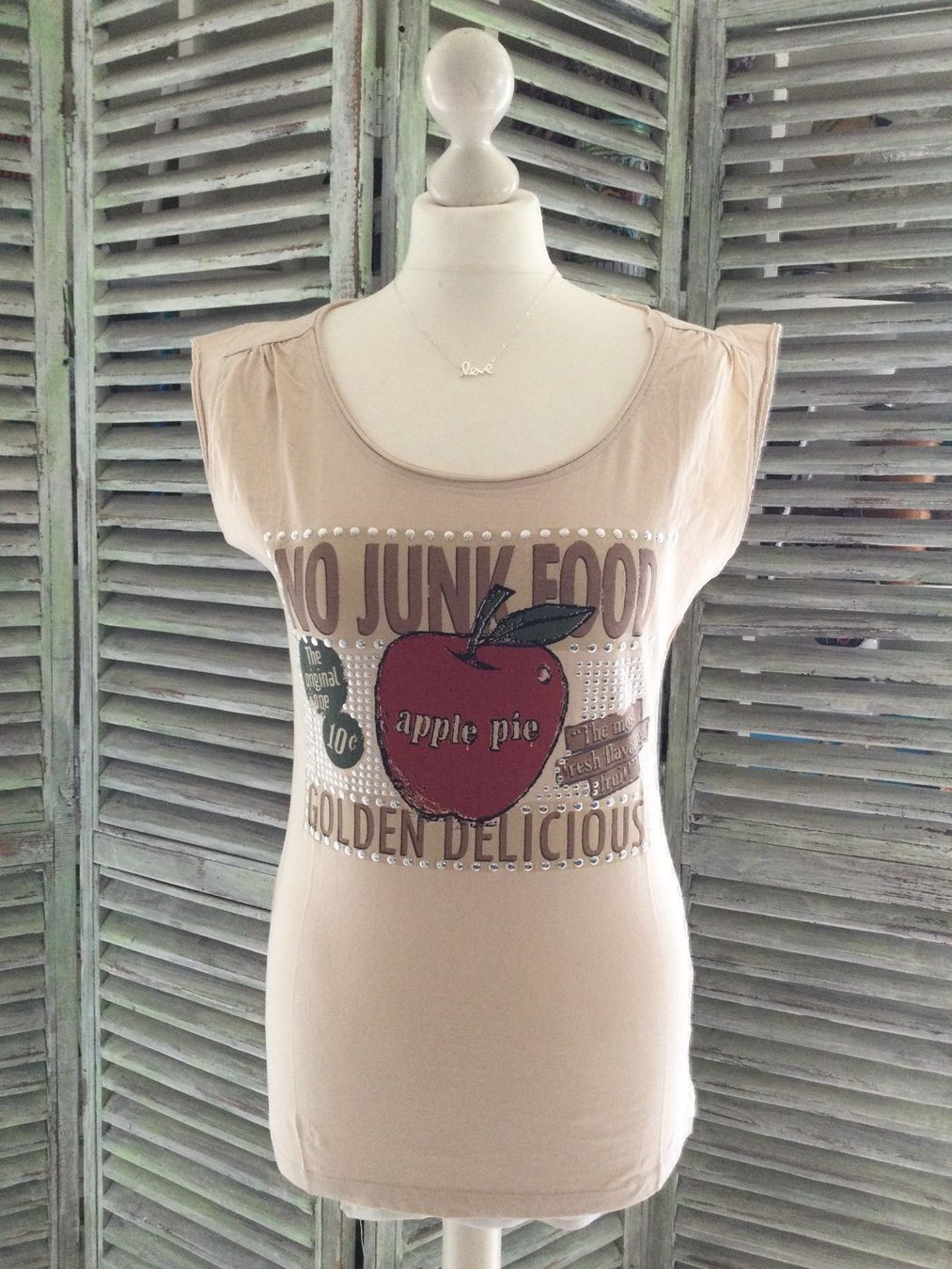 Zebra T-Shirts: T-shirt beige APPLE PIE, marque ZEBRA – Neu (gemäss Beschreibung) aus Agiez von chouchanelle 2