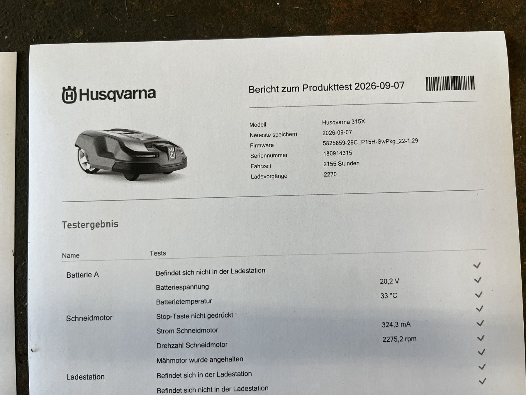 Husqvarna Tagliaerba: Husqvarna Automover 315x – Usato da Stüsslingen venduto da Shoebby_tools 6