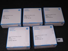 5x Whatman Glasfaserfilter GF/B 110mm NEU OVP