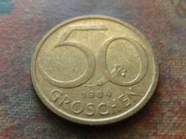 AUTRICHE  50  Groschen  1984