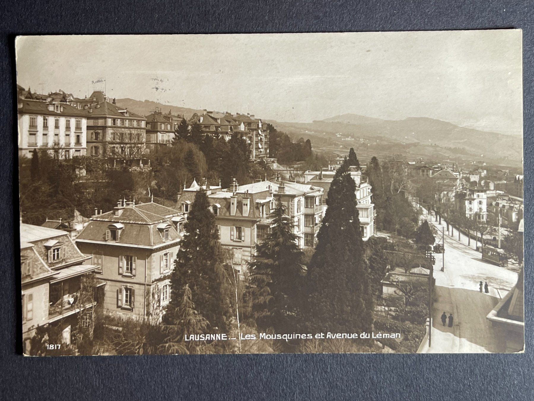 Cartoline postali: Lausanne - 1917 – Usato da Steg VS venduto da _vinci_