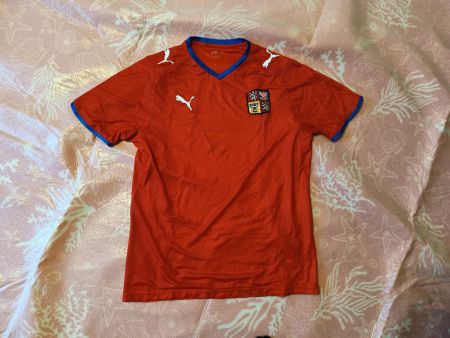 Tschechien Fussball Trikot Gr M Puma rot