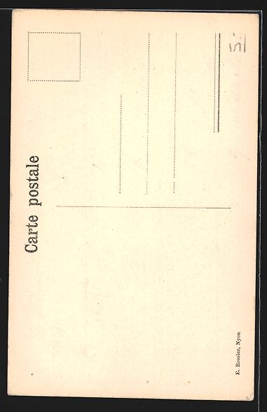 Cartoline postali: AK Lausanne, Chapelle allemande – Usato da Berlin venduto da bartko-reher 1