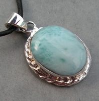 ♥ ANHÄNGER / LARIMAR - ATLANTIS STEIN ♥