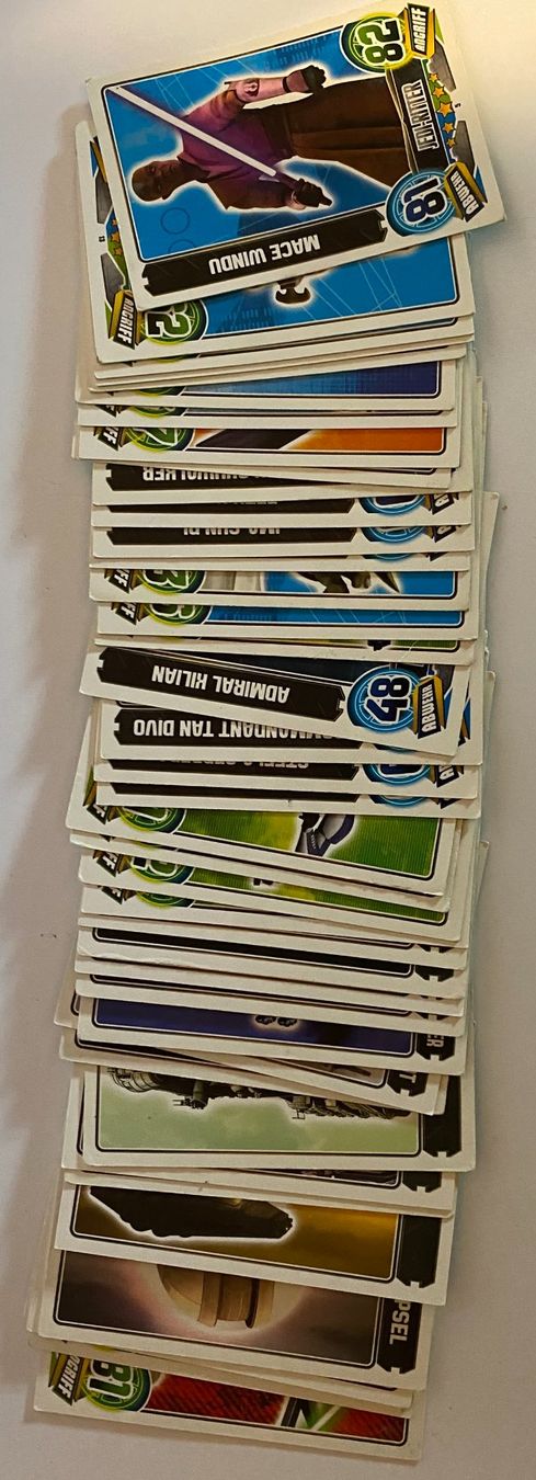 Star Wars Sammelbilder & Trading cards: Star Wars: The Clone Wars Karten – Gebraucht aus Bärau von sphb.hs4ea