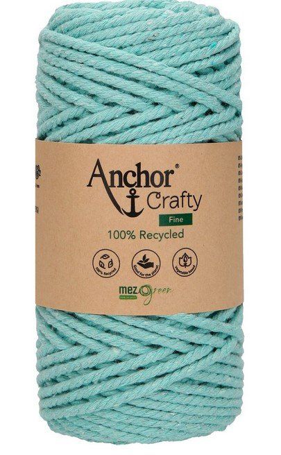 Lana: Anchor Crafty Garn, 100% Recycelt, Macramee, Stricken, Häkel – Nuovo (secondo la descrizione) da Rüegsau venduto da Tausendfreund