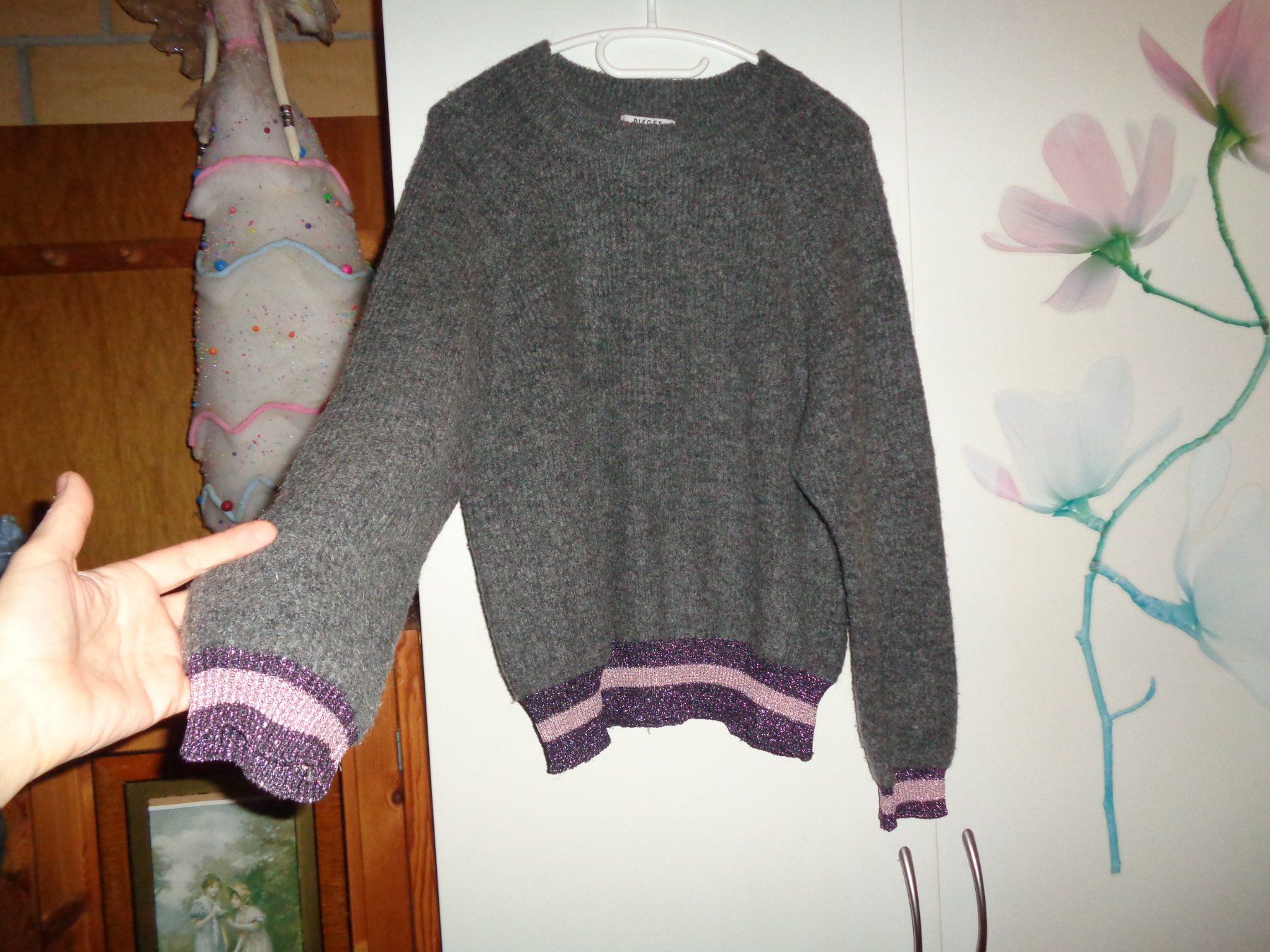 Pieces Pullover & Sweatshirts: *** Pullover *** / von Pieces mit Mohair Glitzer  ab 1.00 – Gebraucht aus Othmarsingen von Leuchtturmlady 1
