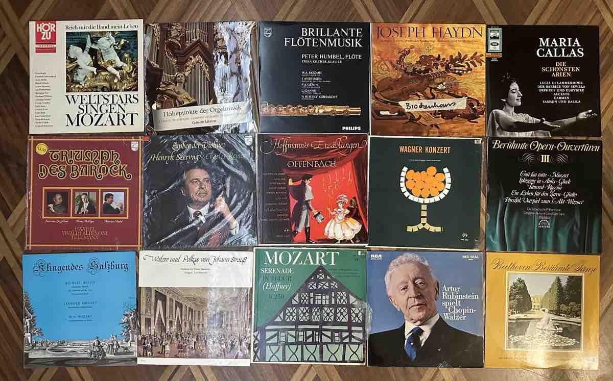 Schallplatten: Div. Klassik Platten – Gebraucht aus Spiez von silversofasurfer