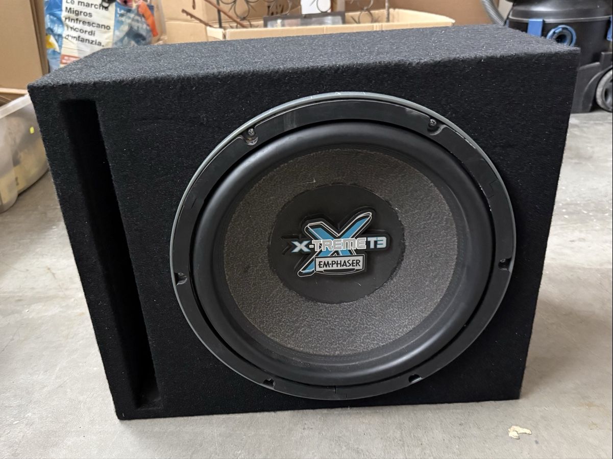 Casse acustiche: Subwoofer Emphaser EX15T3 (38cm!) inkl. Gehäuse – Usato da Wynau venduto da Tino_34