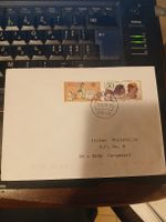 Philatélie: Enveloppe avec timbres rares - Super Coswig