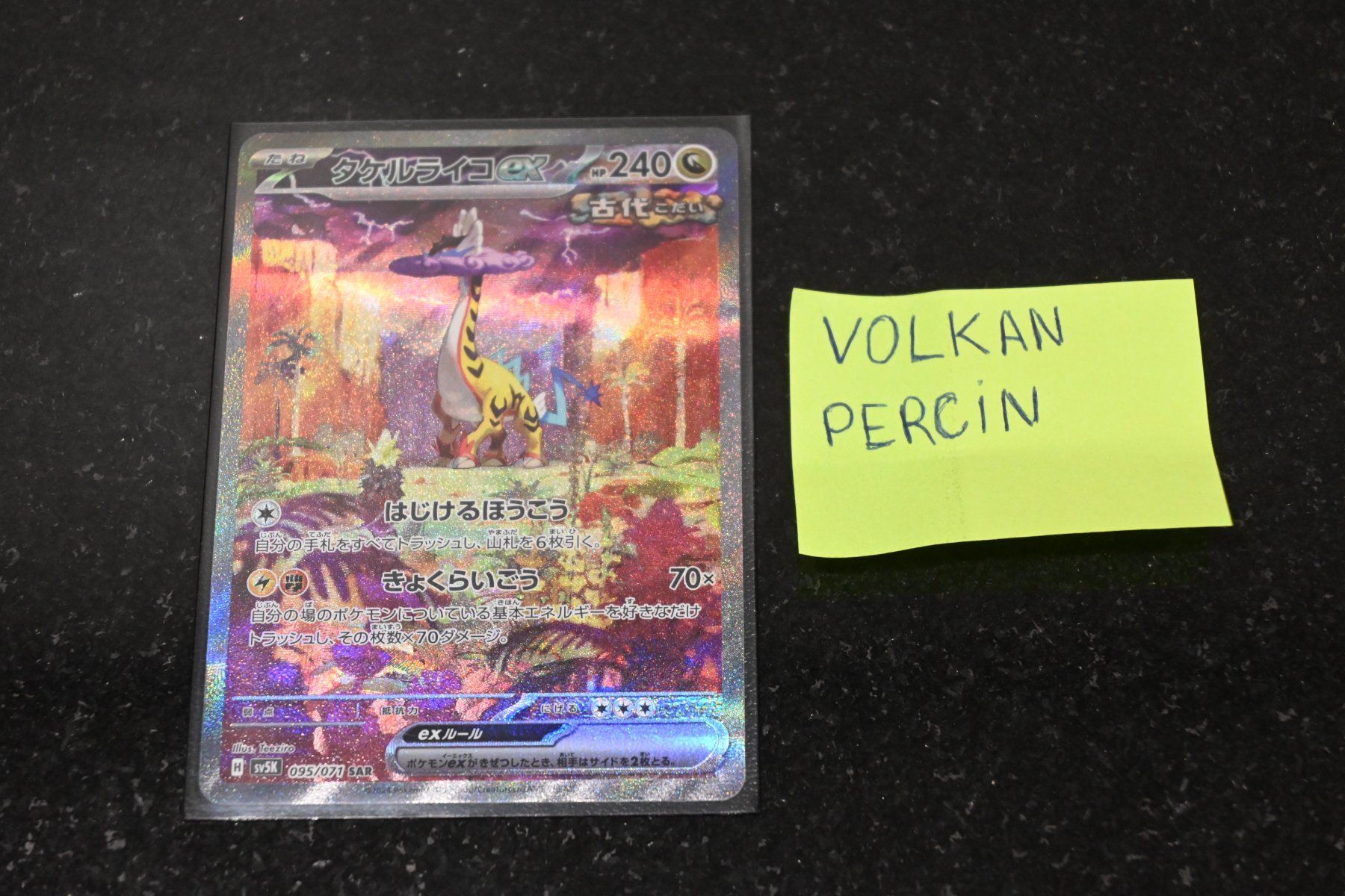 Raging Bolt ex #95 Pokemon Japanese Wild Force (Neu (gemäss ...