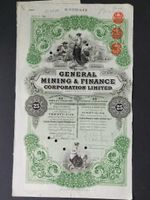 General Mining & Finance Corp. Limitet 1939, London
