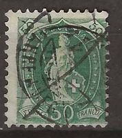 CH090a - Helvetia debout 90a obl.
