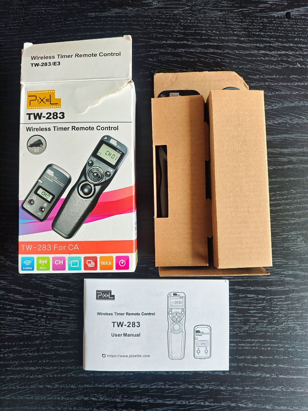 Altri Accessori: PIXEL TW-283 PRO – Télécommande intervallomètre sans fil – Usato da Magglingen/Macolin venduto da Lunettesman 2