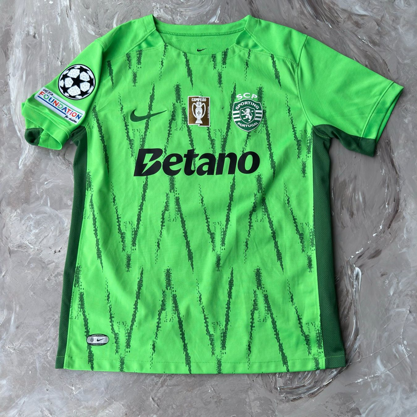 Maillots de corps & Pantalons: Maillot Supporter Sporting CP Vert – D'occasion à Thônex par Suisse.Shopping