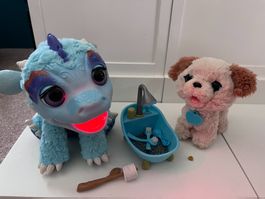Lot 2 Peluches interactive FurReal Friends