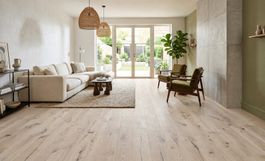 Parkett Eiche EURO CRACK CW weiss geölt Klick *AKTION