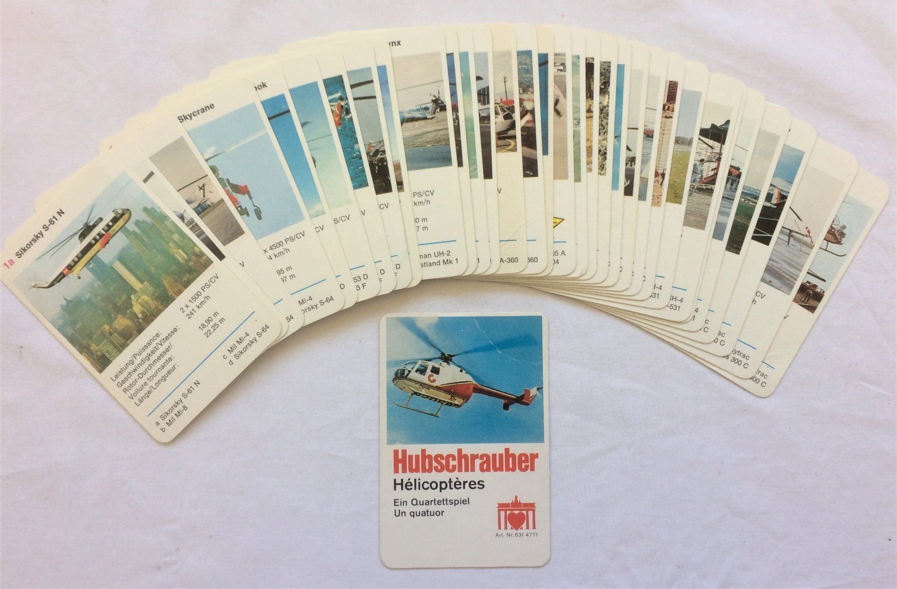 Jeux: Quartett - HUBSCHRAUBER – D'occasion à Schaffhausen par durruti 1