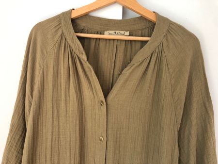 Smith&Soul!  Kleid aus Musselin-Baumwolle Gr S