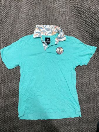 Ruckfield Polo türkis Kurzarm Grösse L