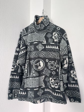 Vintage Kappa Polaire Fleece L 90s