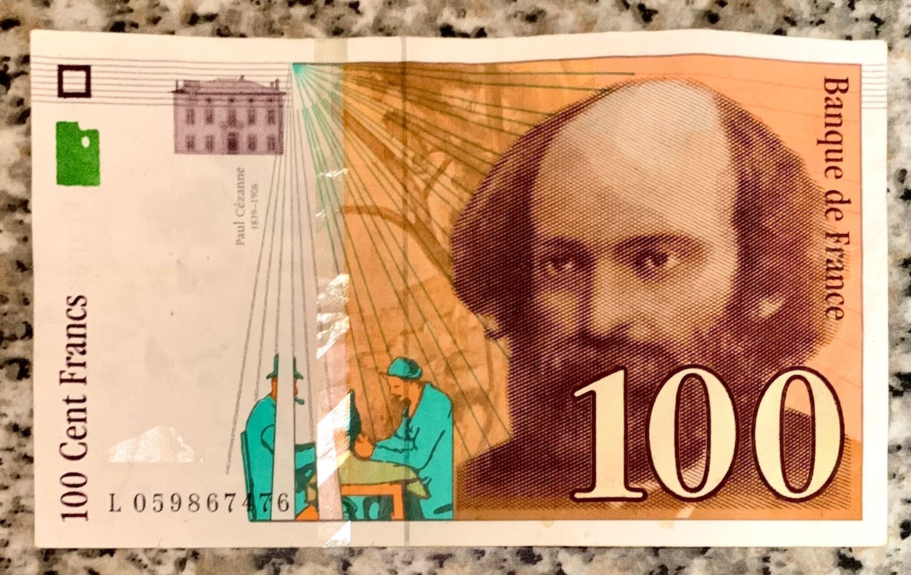 Banconote: 100 Francs Frankreich 1998!!! – Usato da Oberentfelden venduto da NunoLouro