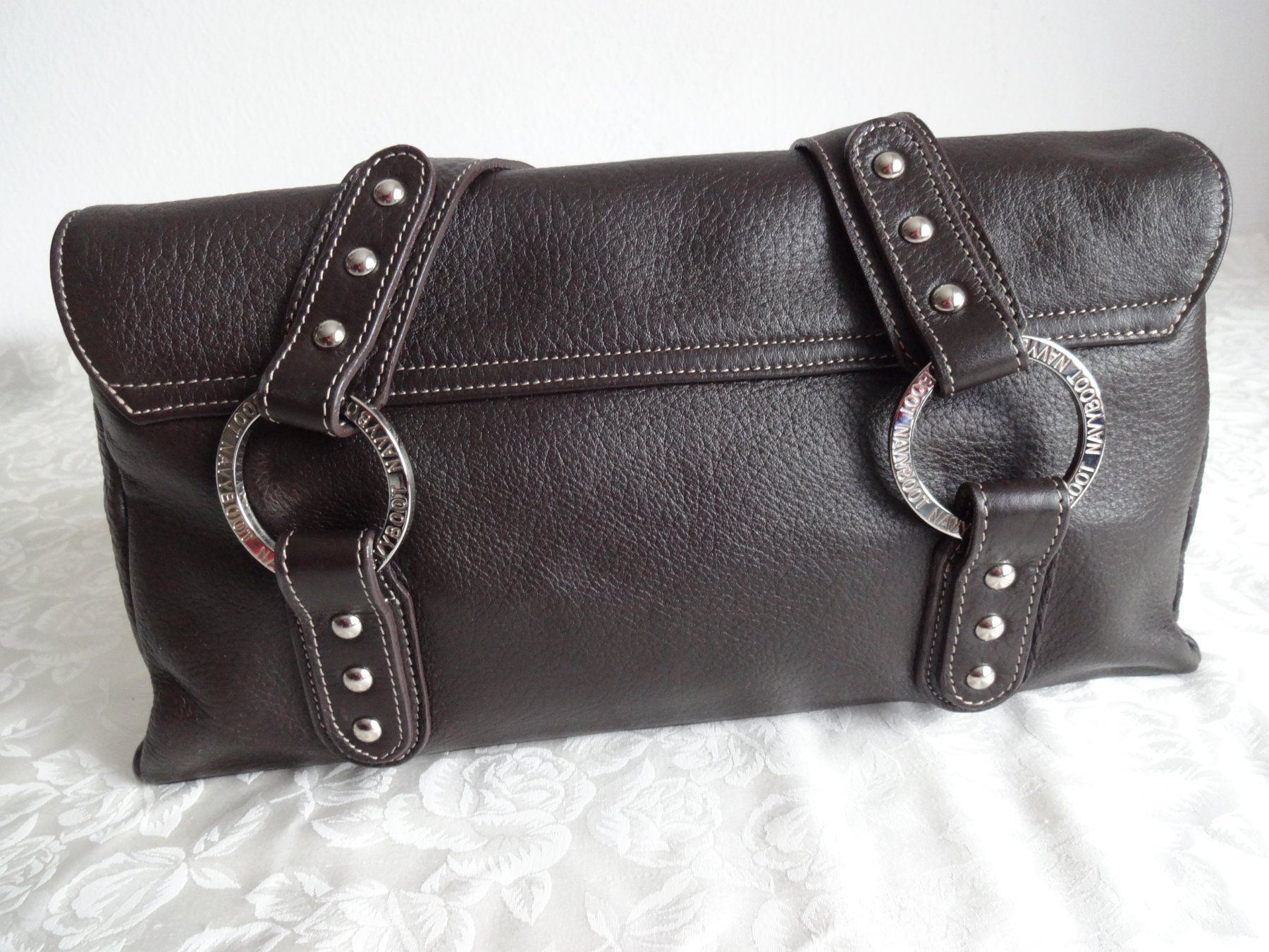 Navyboot Taschen für Damen: ** NAVYBOOT ** Leder Umhängetasche – Gebraucht aus Frauenfeld von Jahy 4