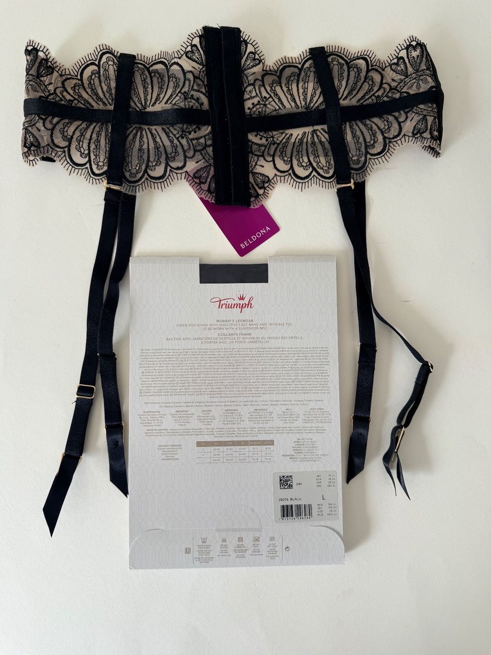 Beldona Sonstige Unterwäsche: BELDONA, Strapsgürtel NALANI, Grösse One Size, inkl Strümpfe – Neu und originalverpackt aus Rudolfstetten von gst_g7xl 1