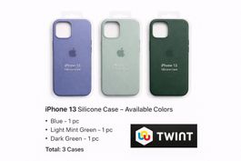 iPhone 13 silicone Hülle Schutz Case Protection
