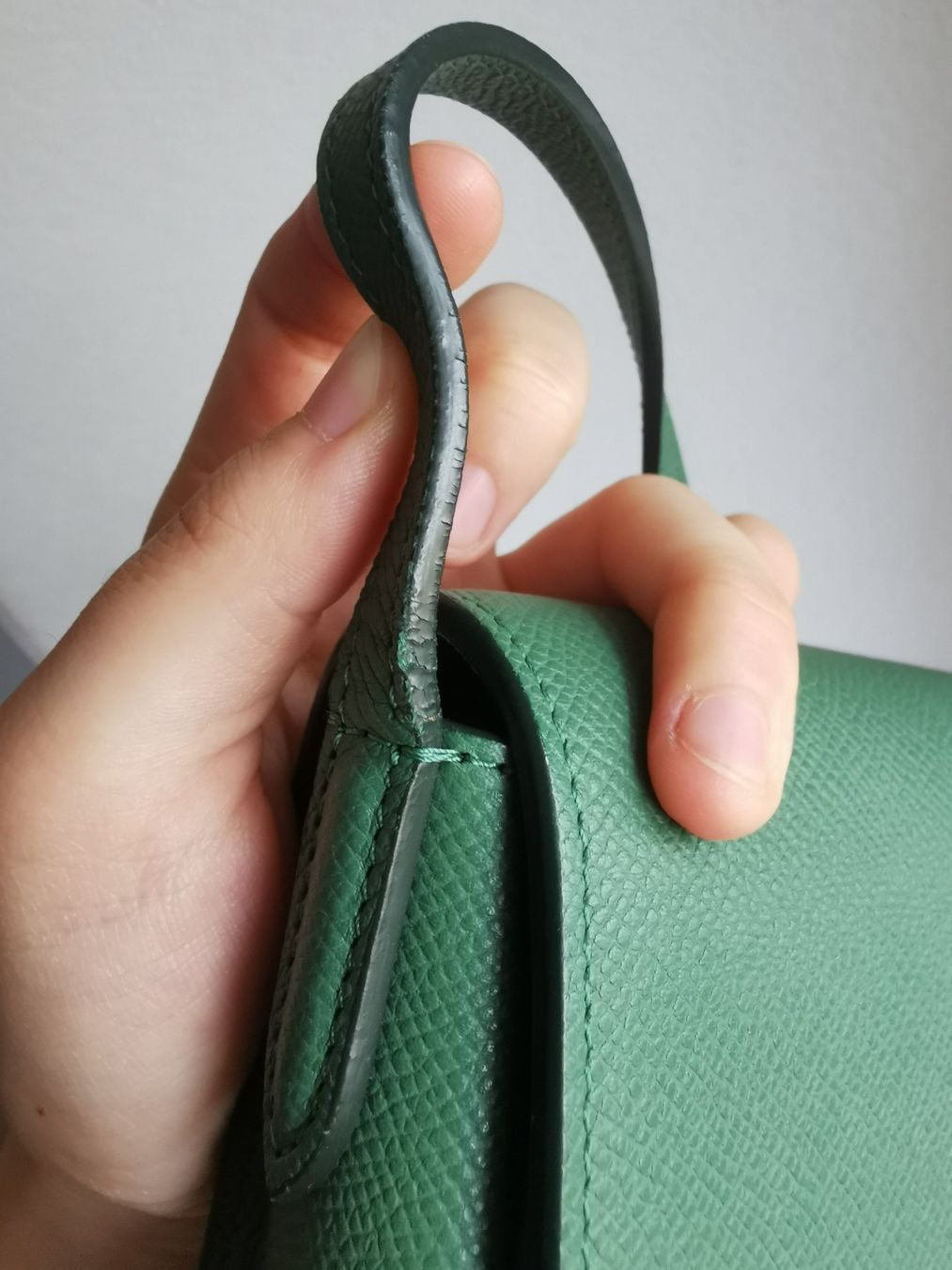 Celine Borse da donna: Céline Small Trotteur Bag in Green – Usato da Spreitenbach venduto da Catticoooorn 6
