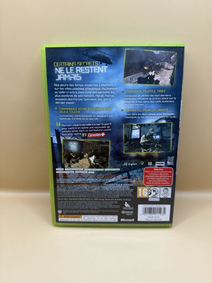 Jeux: Blacksite Xbox 360 – D'occasion à Genève par sho_67qj 1