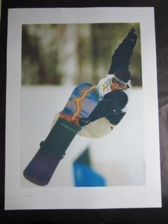 Foto & Immagini: Arne Dedert Snowboarder – Usato da Gersau venduto da grafik-kunst 2