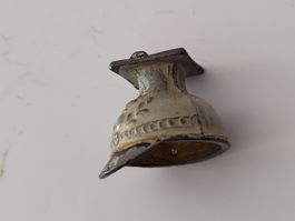 antiker miniatur Helm Militär
