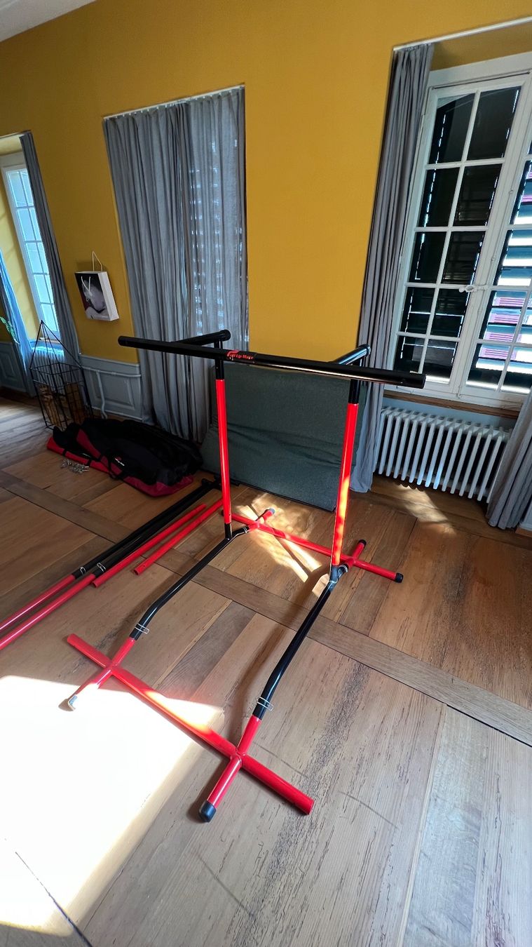 Hometrainer: Pull-up Mate 2 Klimmzugstange freistehend Dipstation – Usato da Zofingen venduto da J.Grossmann 4